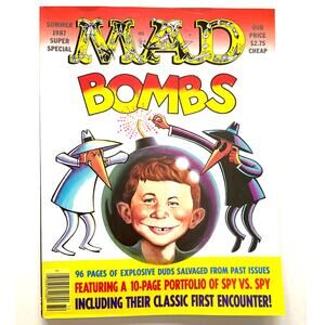 Mad Magazine Super Special Summer 1987 Vintage Spy vs Spy